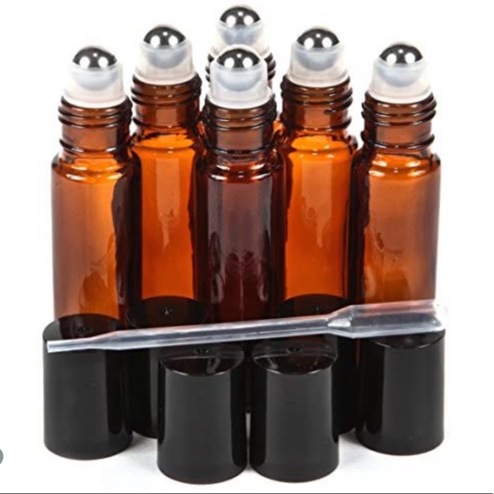 Glass roller bottles